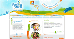 Desktop Screenshot of famillesrurales-lesherbiers.org