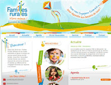 Tablet Screenshot of famillesrurales-lesherbiers.org